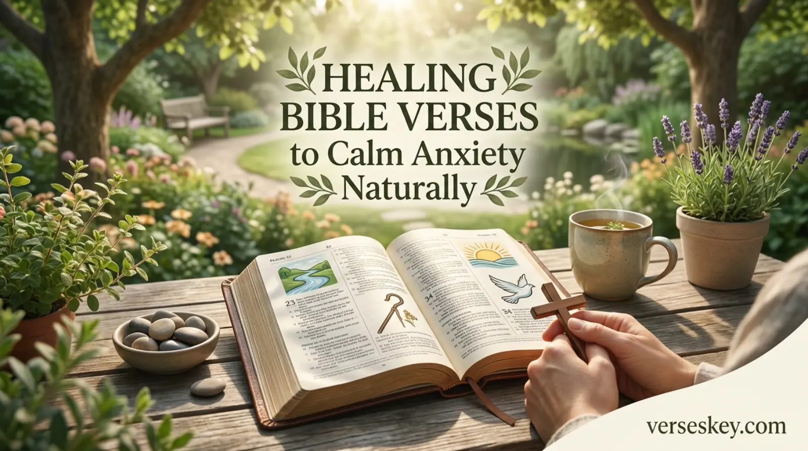 Healing Bible Verses to Calm Anxiety Naturally