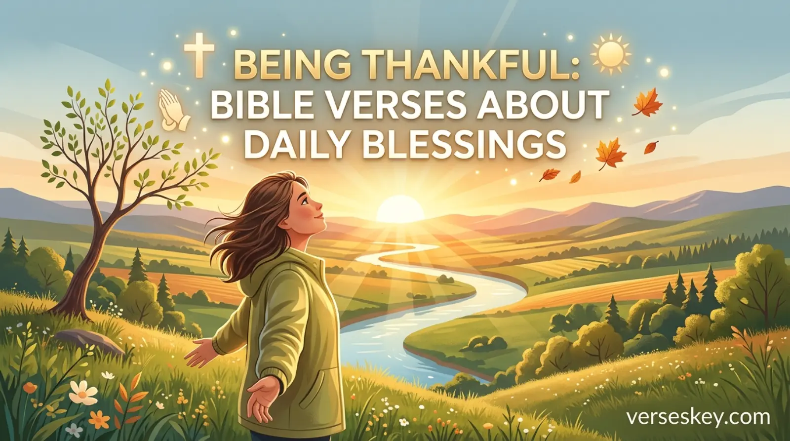 Being Thankful Bible Verses About Daily Blessings