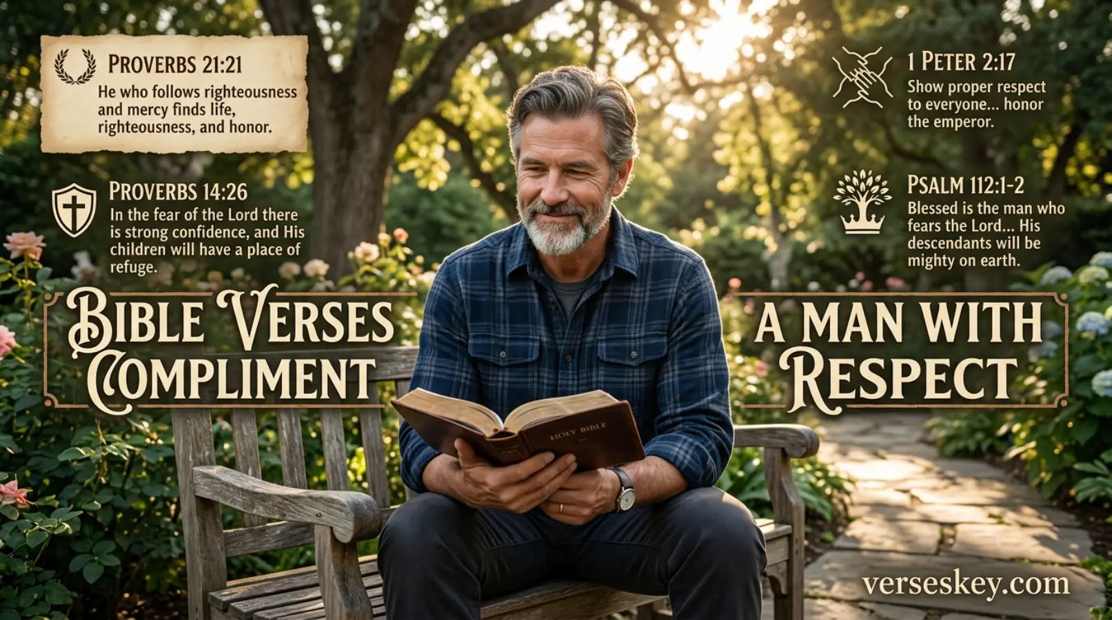 Bible Verses Compliment a Man with Respect