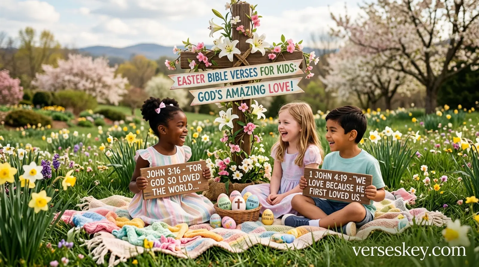 Easter Bible Verses For Kids About God’s Love