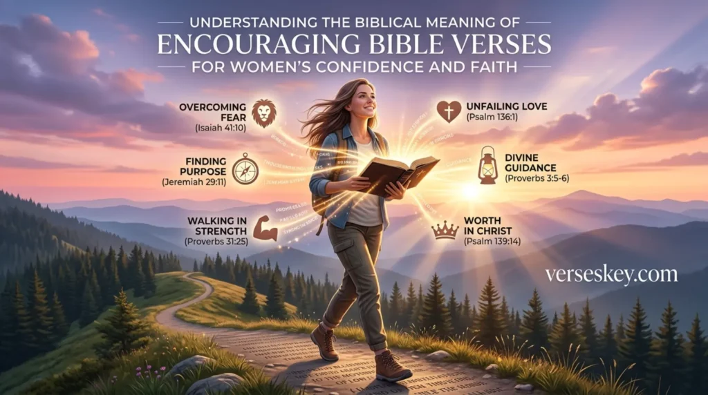 Biblical Meaning of Encouraging Bible Verses for Women Confidence Faith