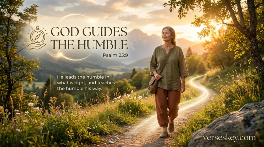 God Guides the Humble