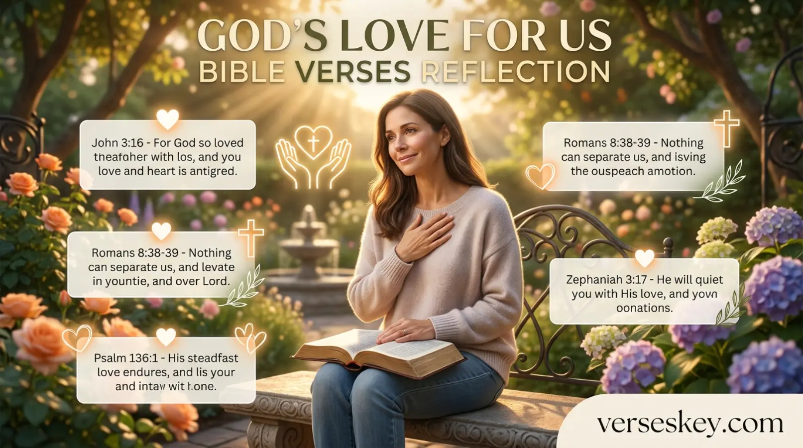 God's Love for Us Bible Verses Reflection