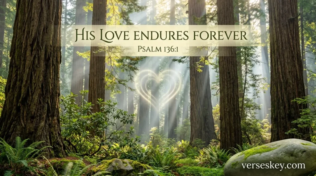 His Love Endures Forever