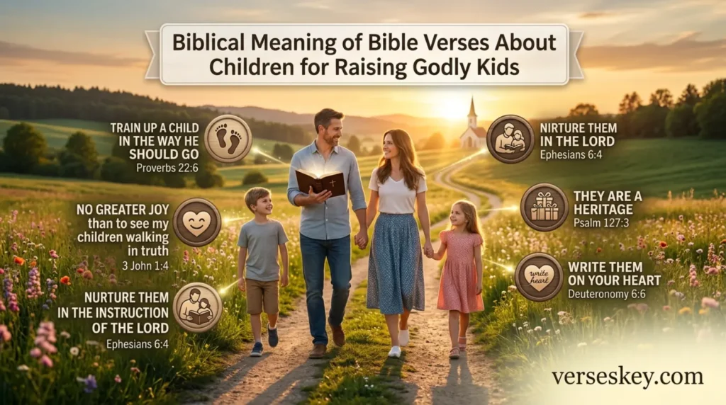 Biblical Meaning of Bible Verses About Children for Raising Godly Kids