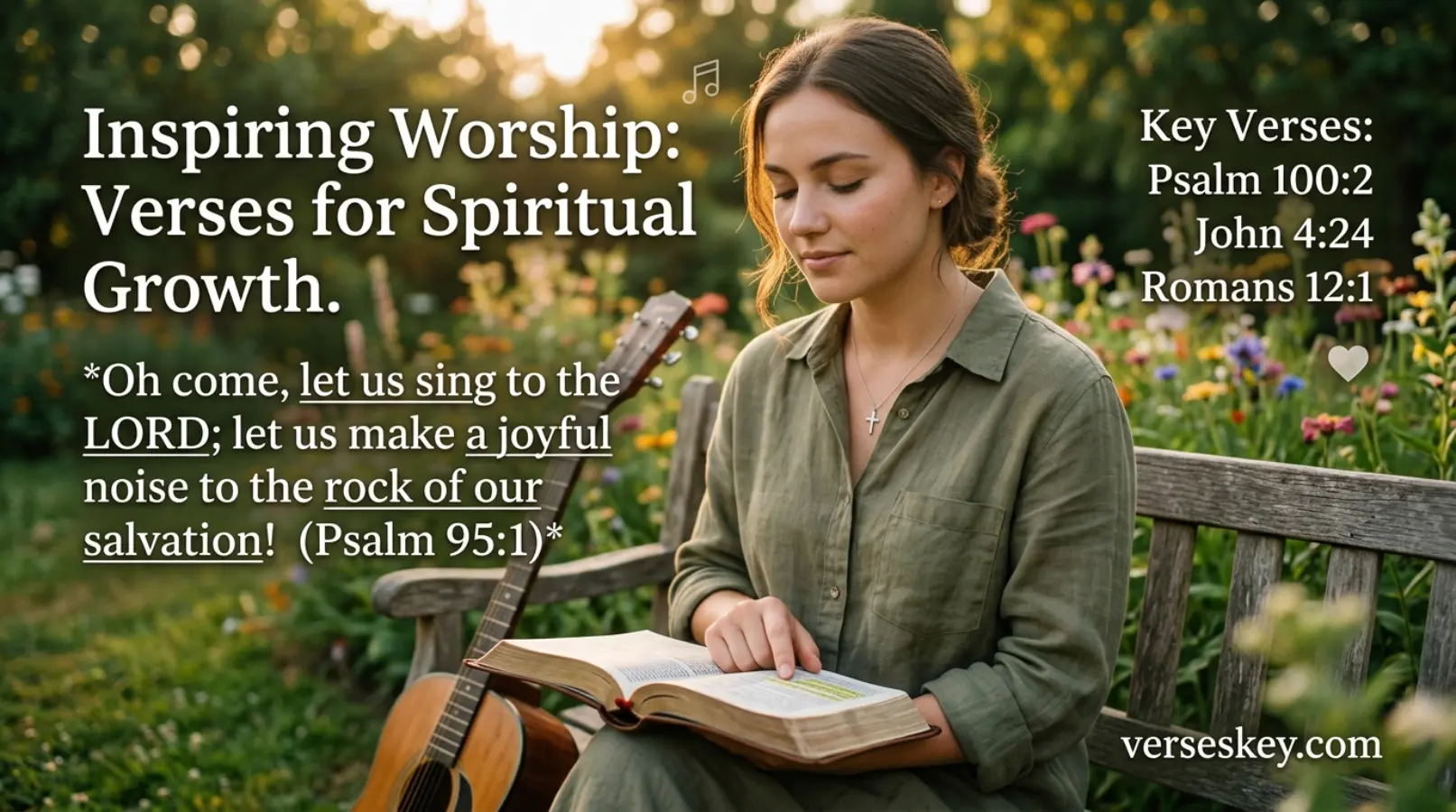 Inspiring Worship Bible Verses for Spiritual Growth