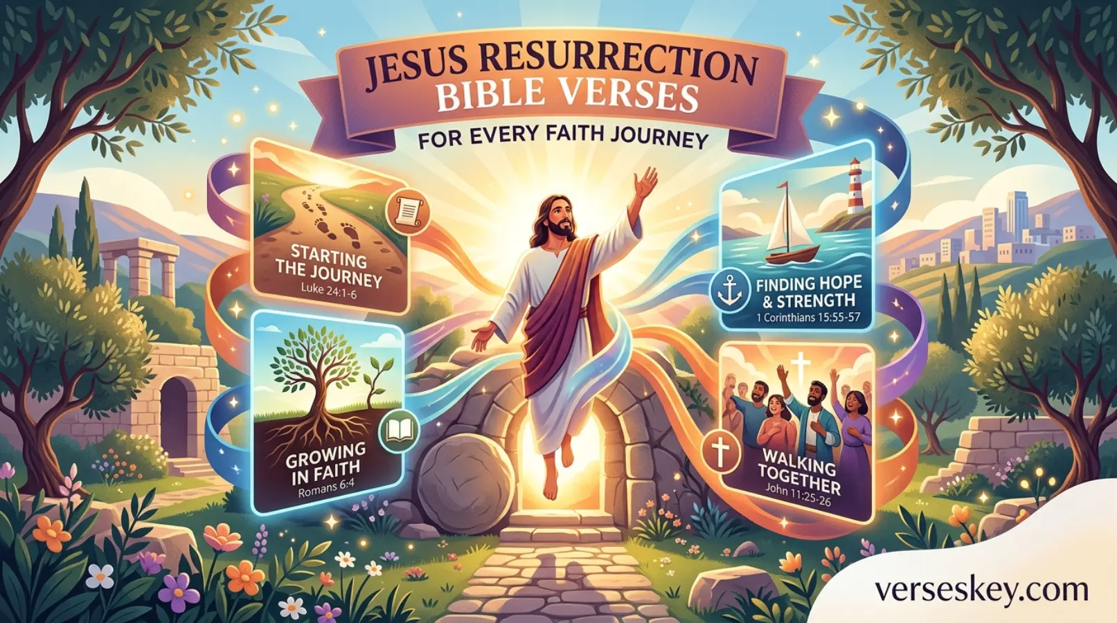 Jesus Resurrection Bible Verses for Every Faith Journey