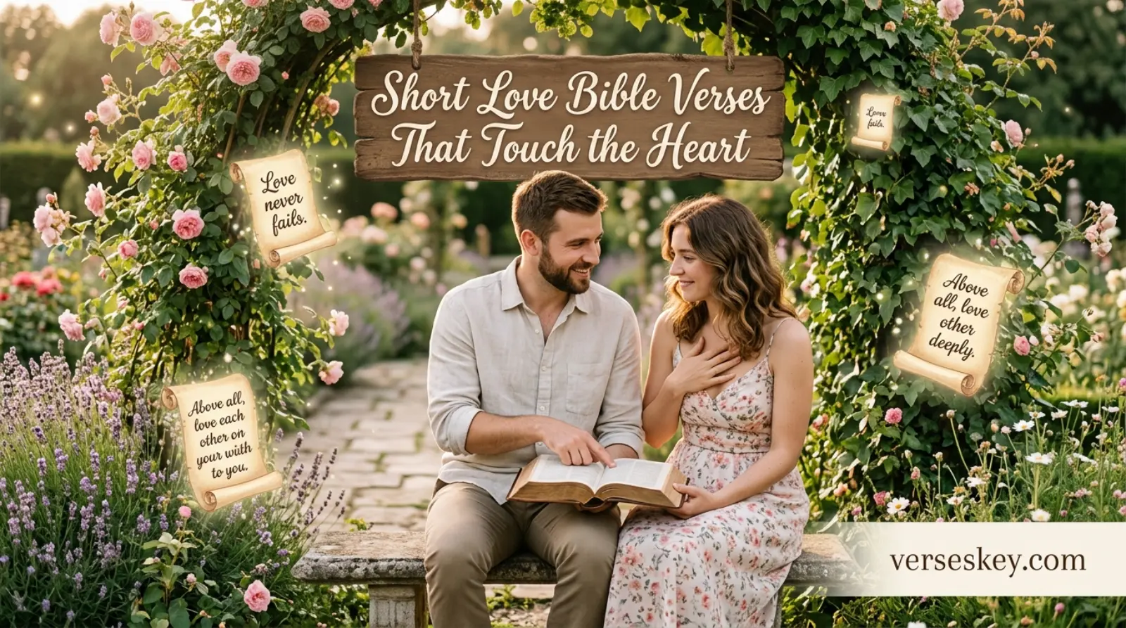 Short Love Bible Verses That Touch the Heart