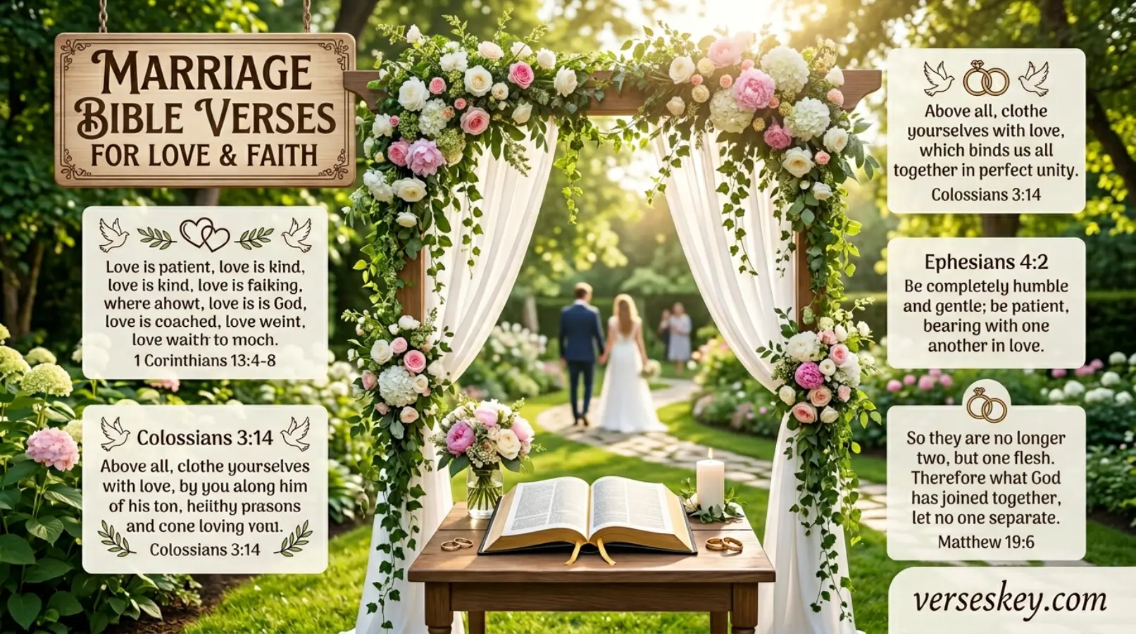 Marriage Bible Verses for Love & Faith