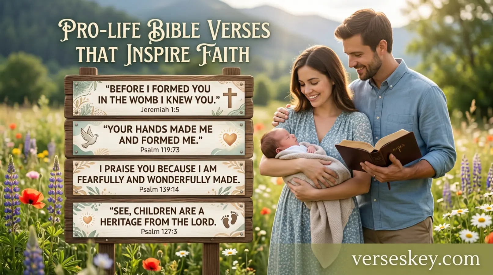 Pro Life Bible Verses That Inspire Faith