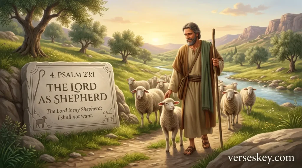 The Lord as Shepherd