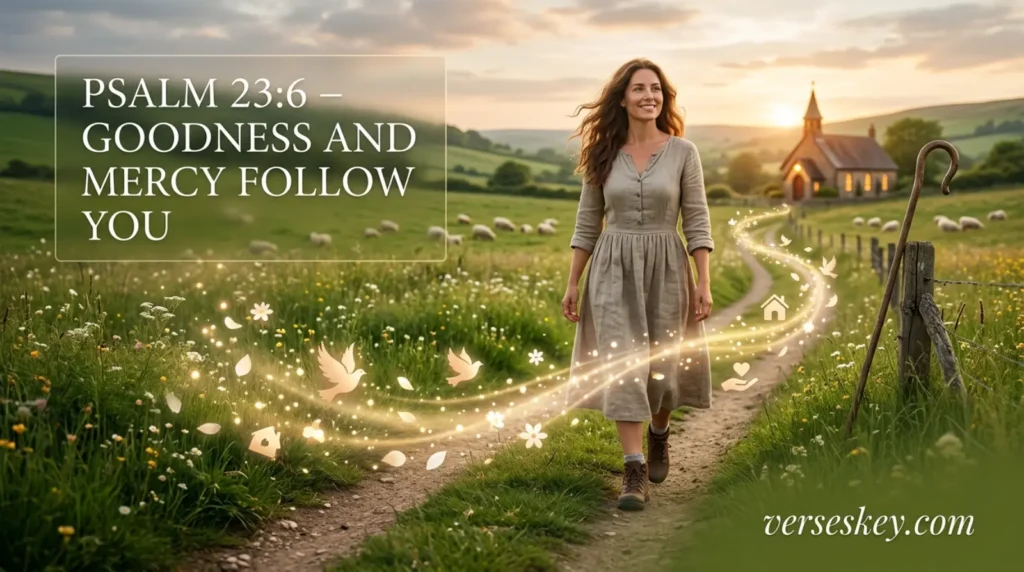 Goodness and Mercy Follow You