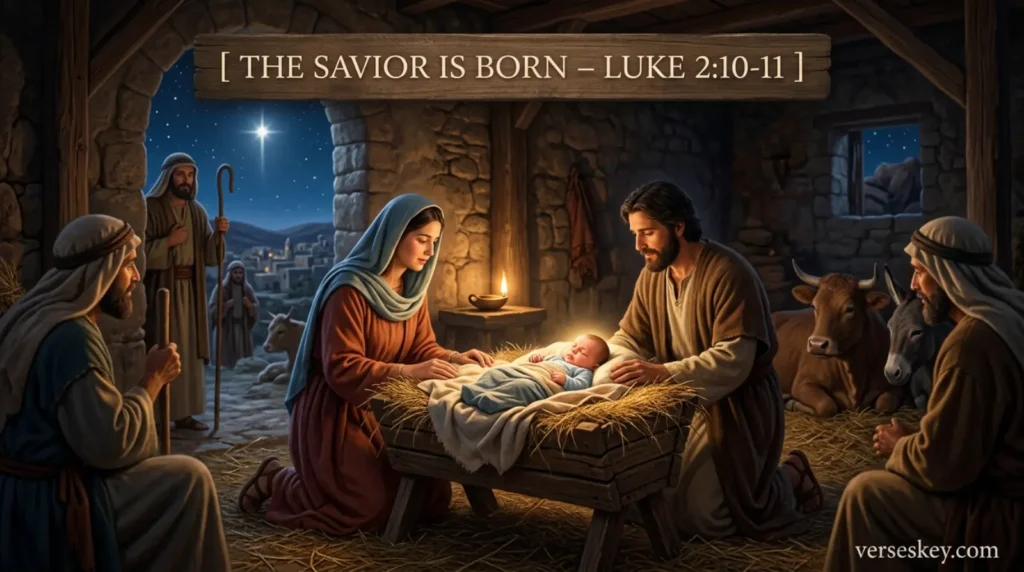 The Savior Is Born