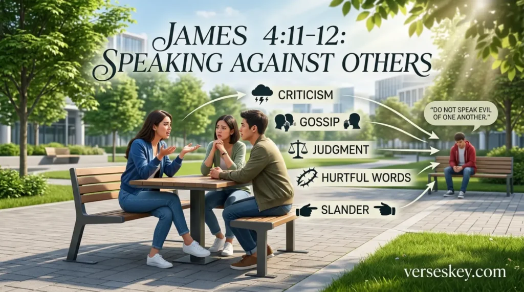 Speaking Against Others