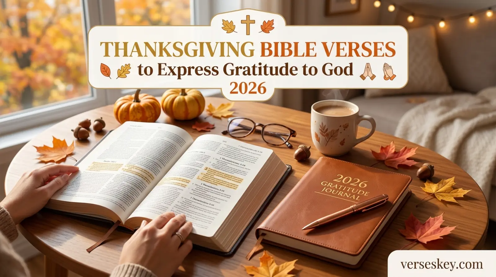 Thanksgiving Bible Verses to Express Gratitude to God 2026