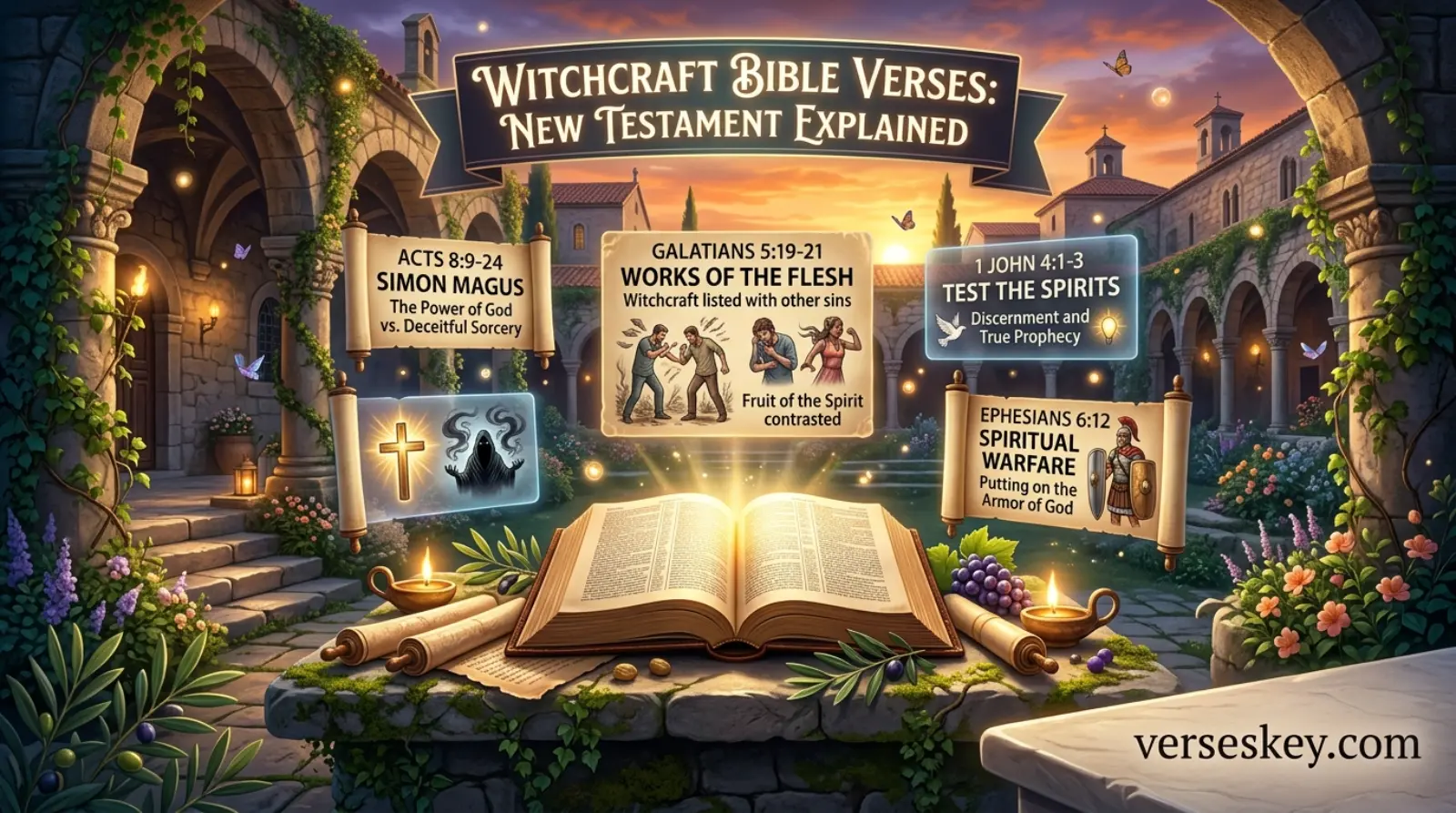 Witchcraft Bible Verses New Testament Explained