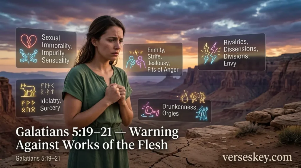 Warning Against Works of the Flesh