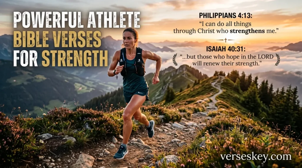 Best Bible Verses for Athletes Who Trust God in Sports