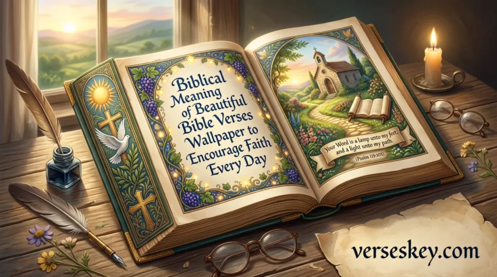 Biblical Meaning of Beautiful Bible Verses Wallpaper