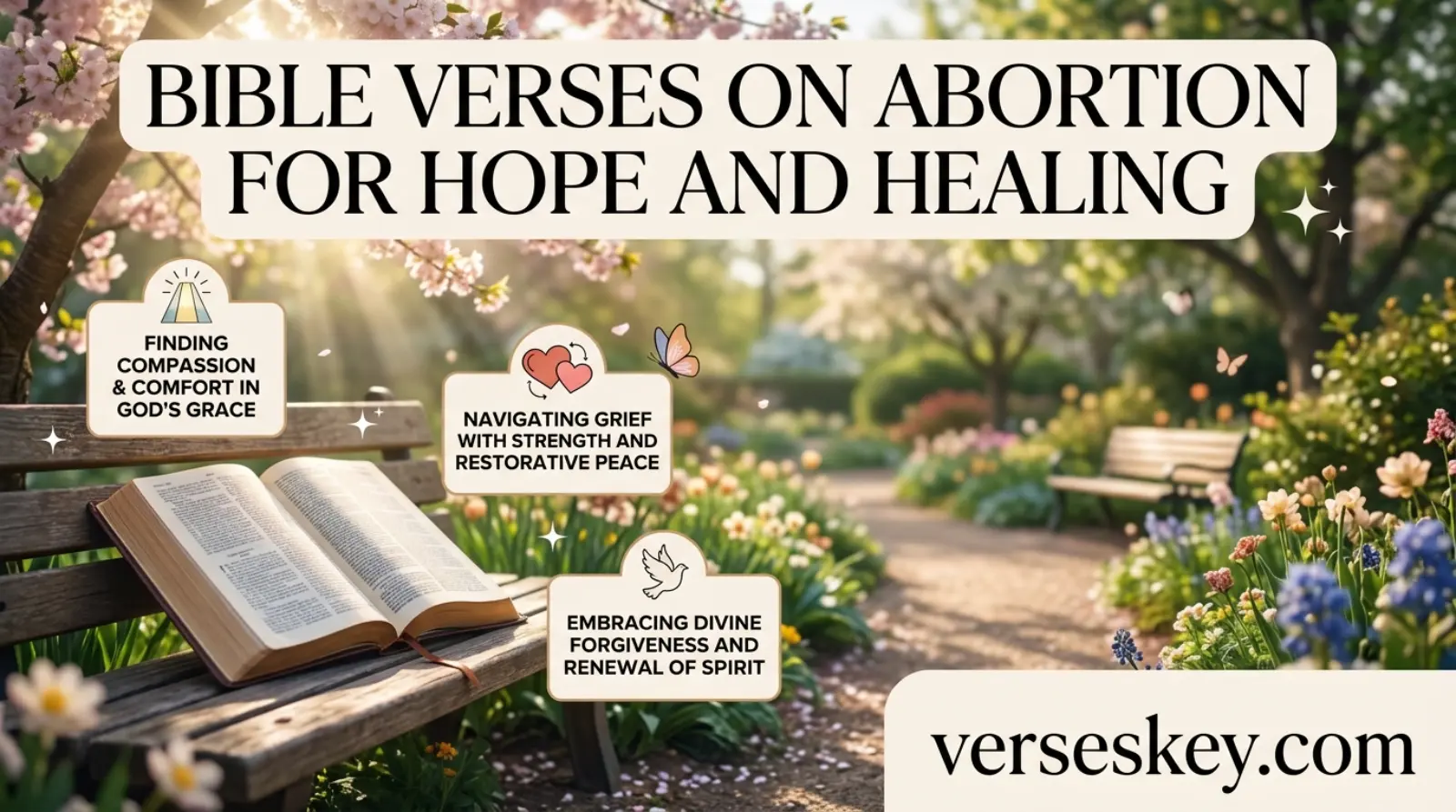 Bible Verses on Abortion for Hope and Healing