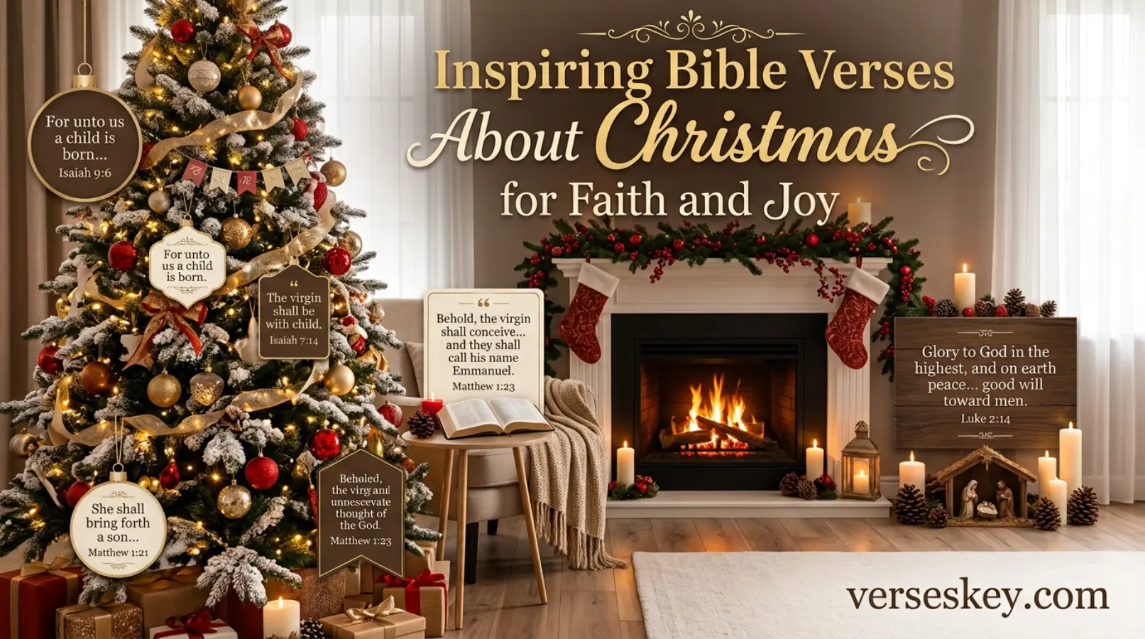 Inspiring Bible Verses About Christmas for Faith and Joy