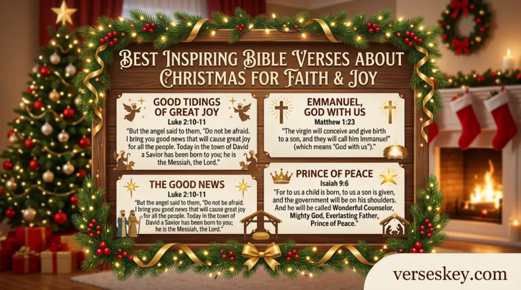 Best Inspiring Bible Verses About Christmas for Faith and Joy