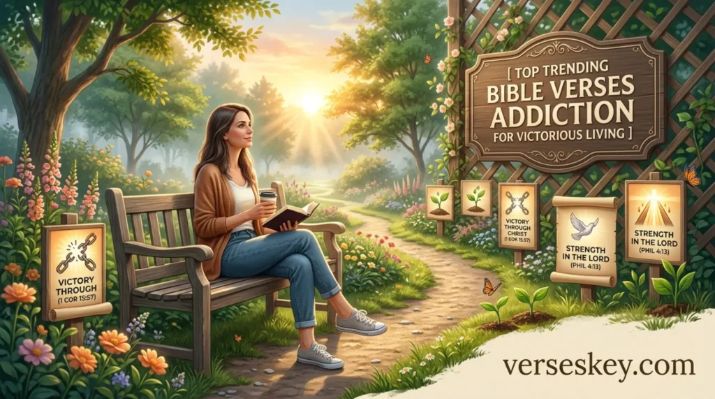 Top Trending Bible Verses About Addiction for Victorious Living