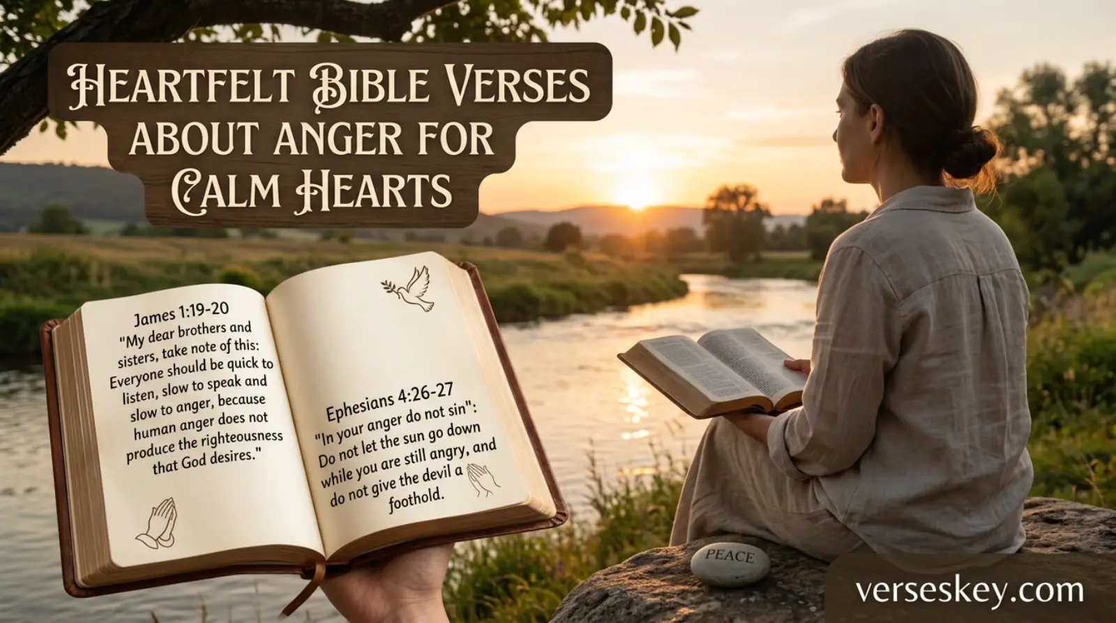 Heartfelt Bible Verses About Anger for Calm Hearts