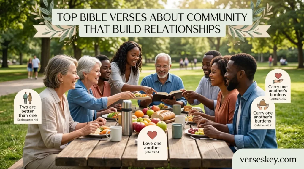 Top Bible Verses About Community That Build Relationships