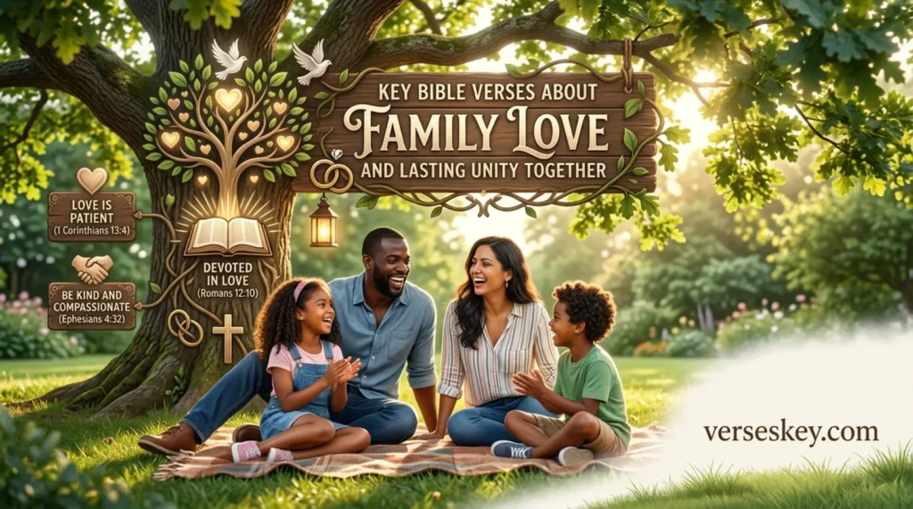 Key Bible Verses About Family Love