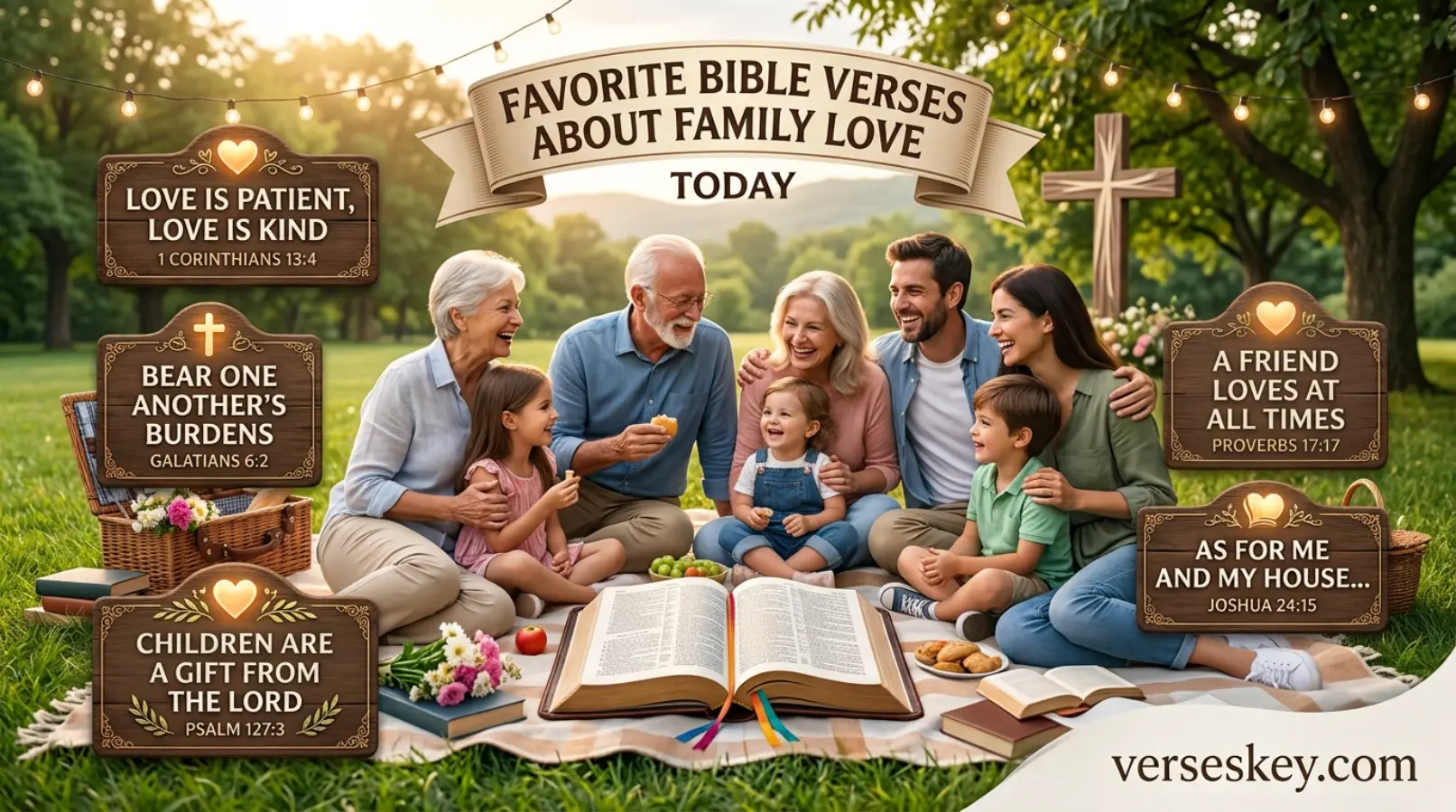 Favorite Bible Verses About Family Love Today