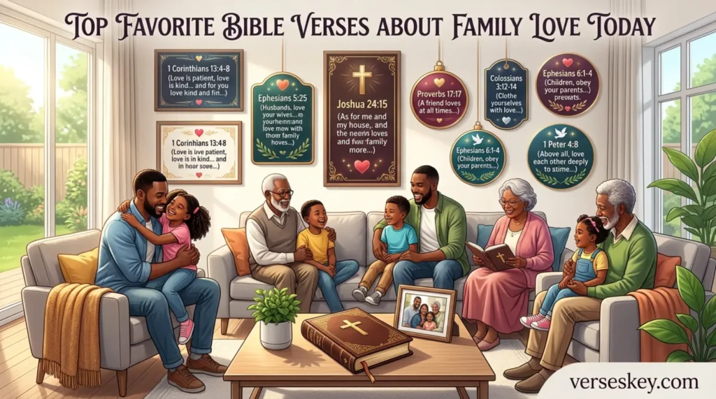 Top Favorite Bible Verses About Family Love Today
