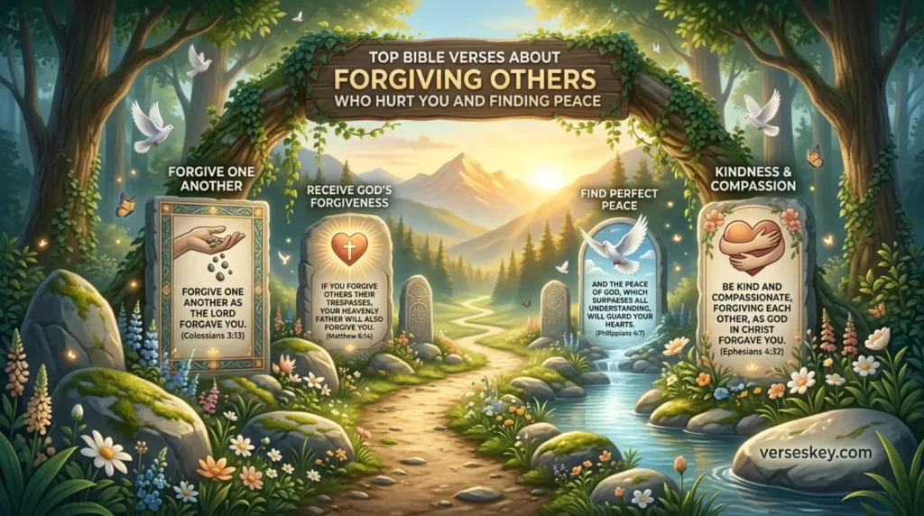 Top Bible Verses About Forgiving Others Who Hurt You and Finding Peace