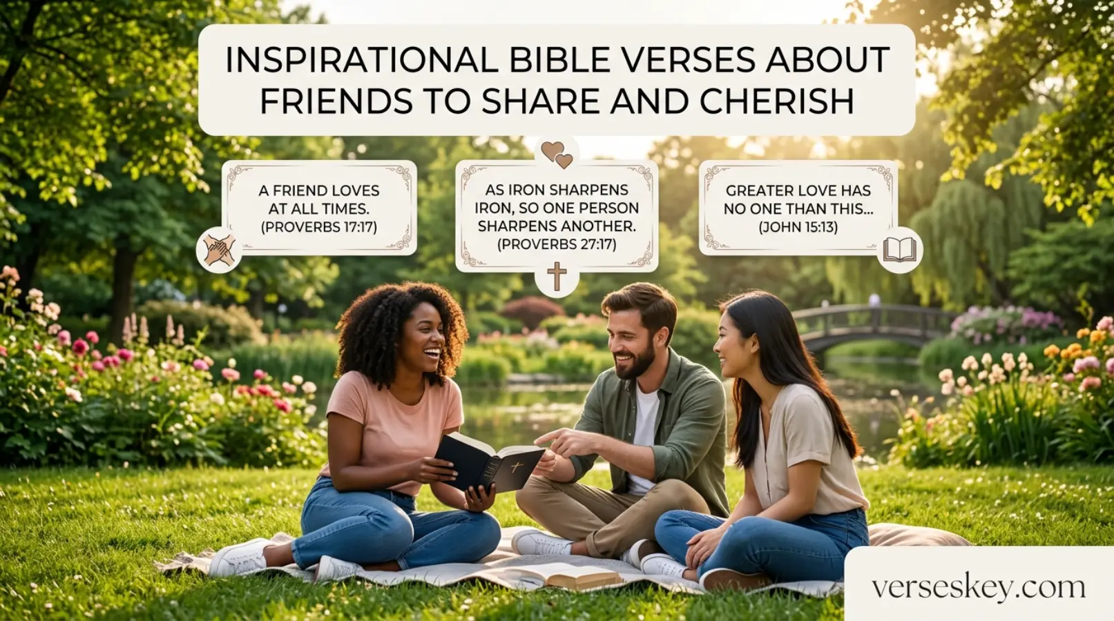 Inspirational Bible Verses About Friends to Cherish