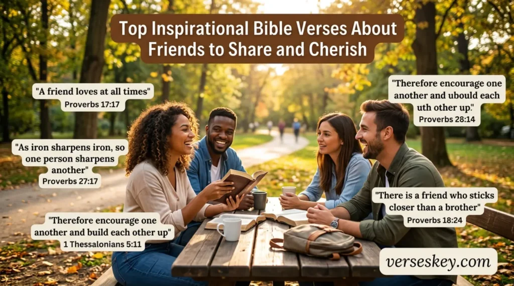Top Inspirational Bible Verses About Friends to Share and Cherish