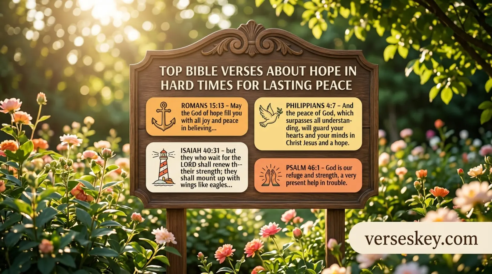 Top Bible Verses About Hope in Hard Times