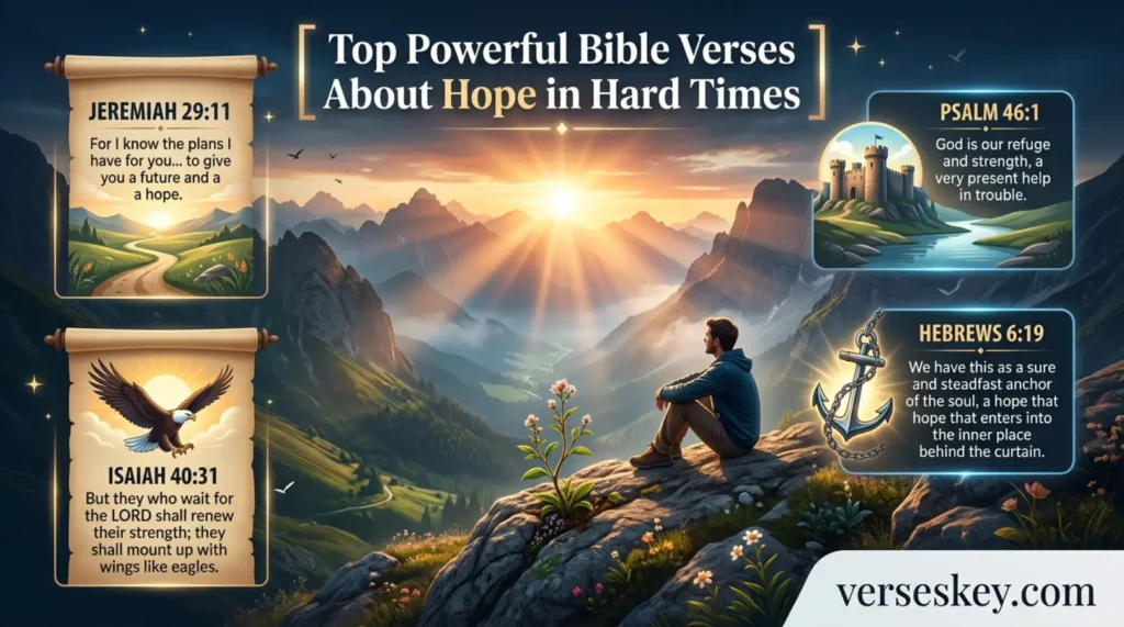 Top Powerful Bible Verses About Hope in Hard Times