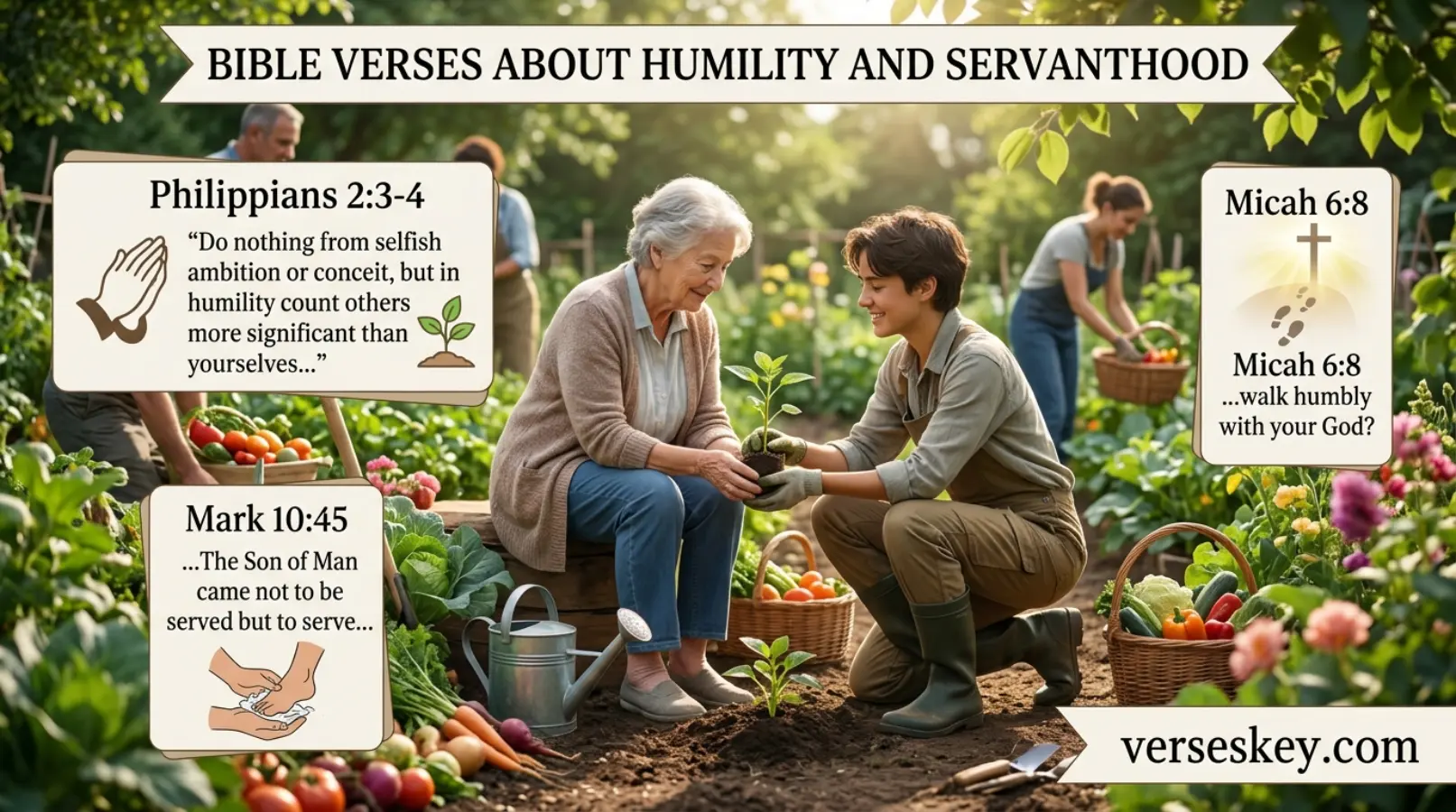 Bible Verses About Humility and Servanthood