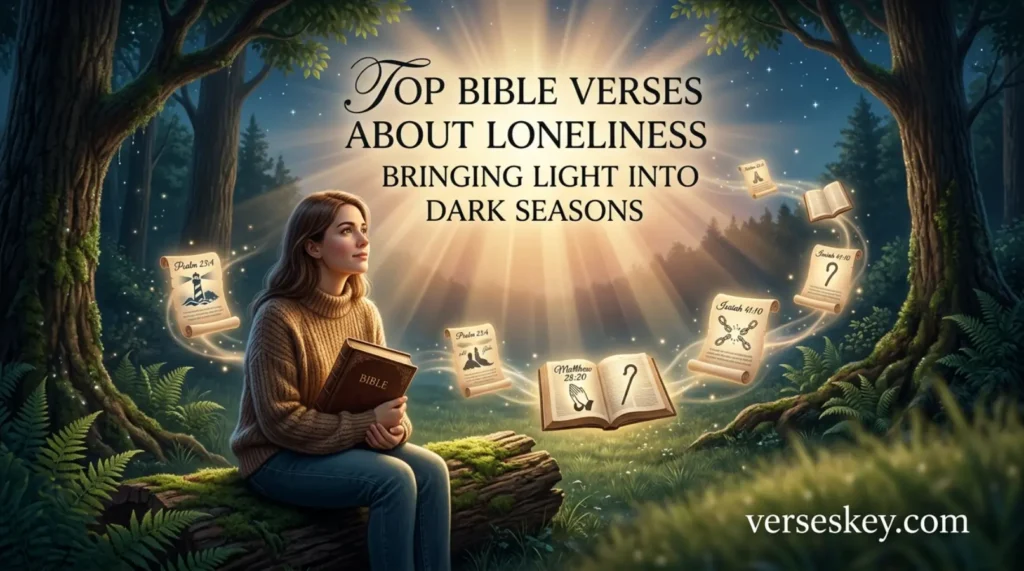 Top Bible Verses About Loneliness Bringing Light