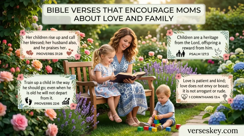 Bible Verses That Encourage Moms About Love
