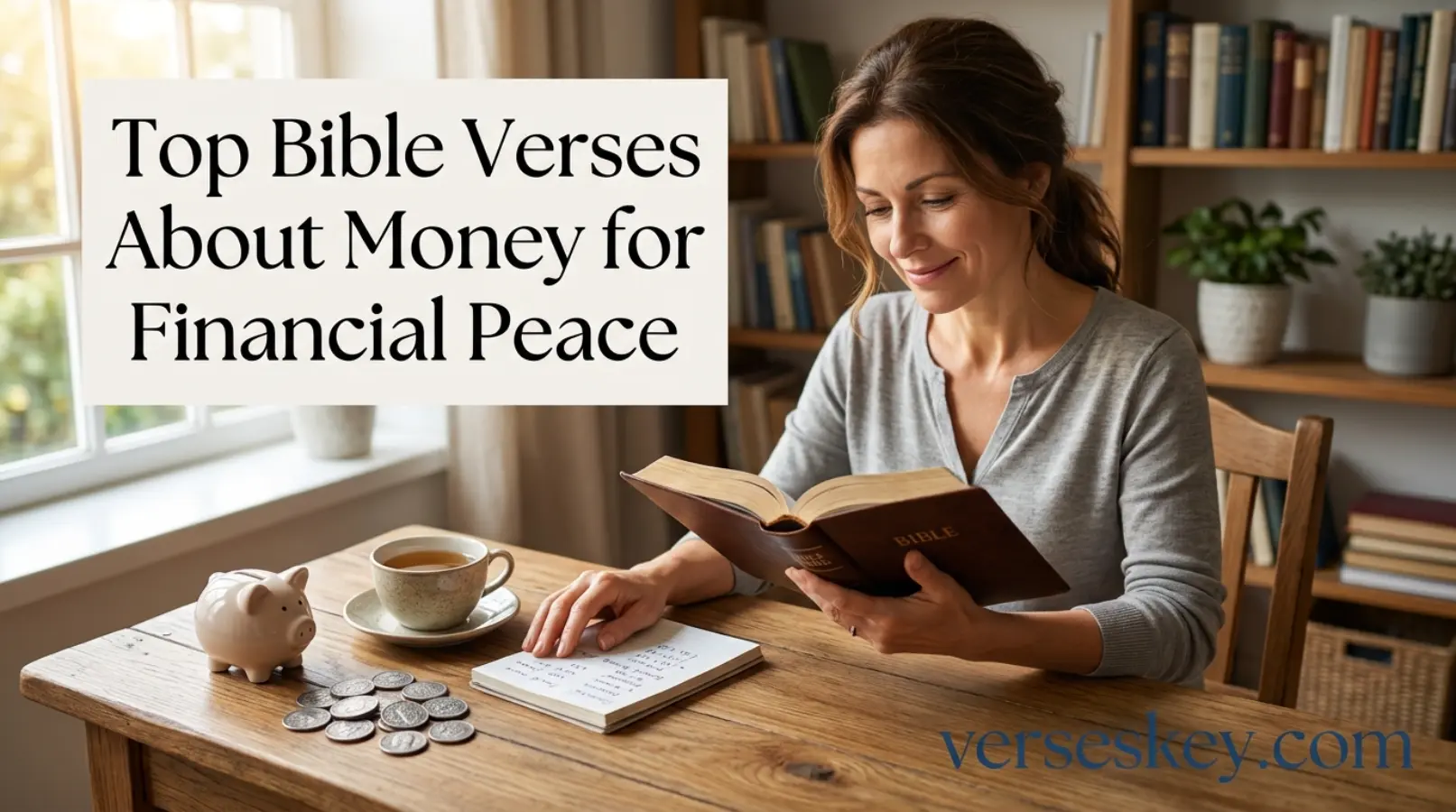 Top Bible Verses About Money for Financial Peace