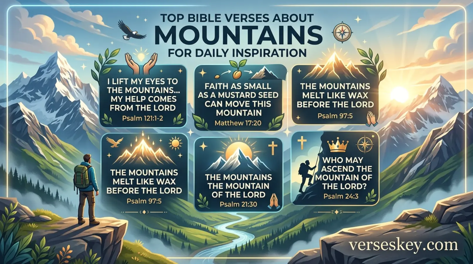 Top Bible Verses About Mountains for Daily Inspiration