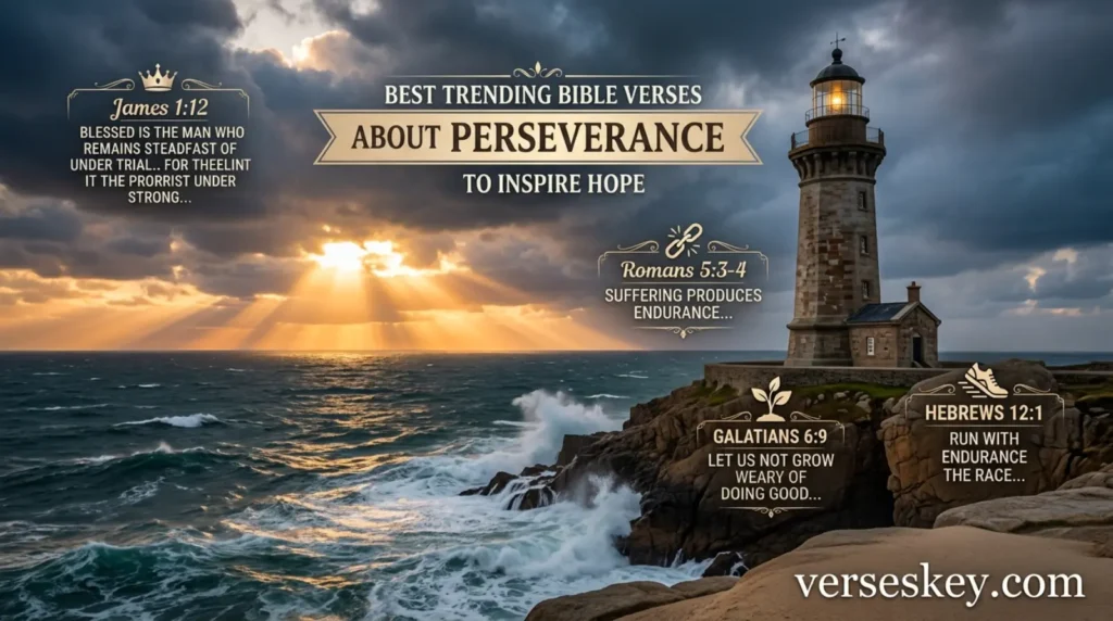 Best Trending Bible Verses About Perseverance to Inspire Hope