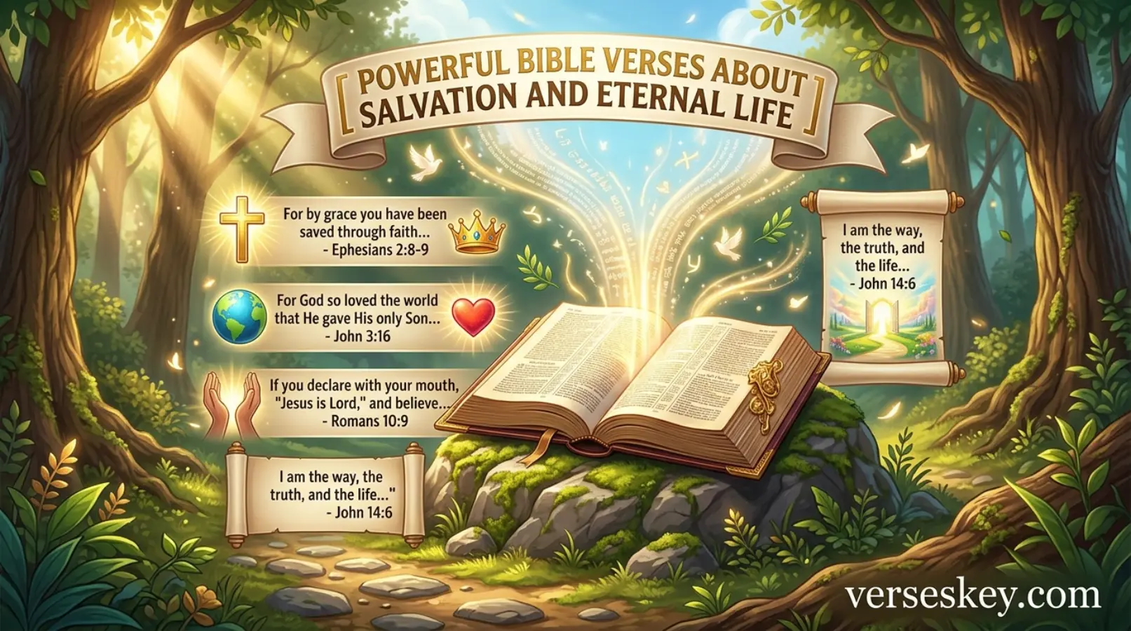 Powerful Bible Verses About Salvation and Eternal Life