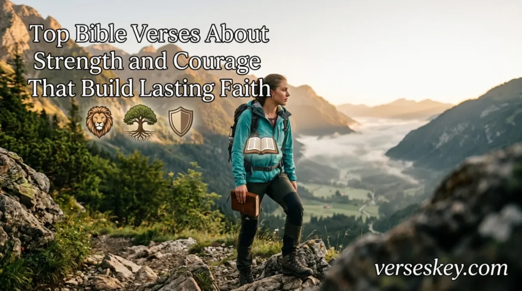 Top Bible Verses About Strength and Courage That Build Lasting Faith