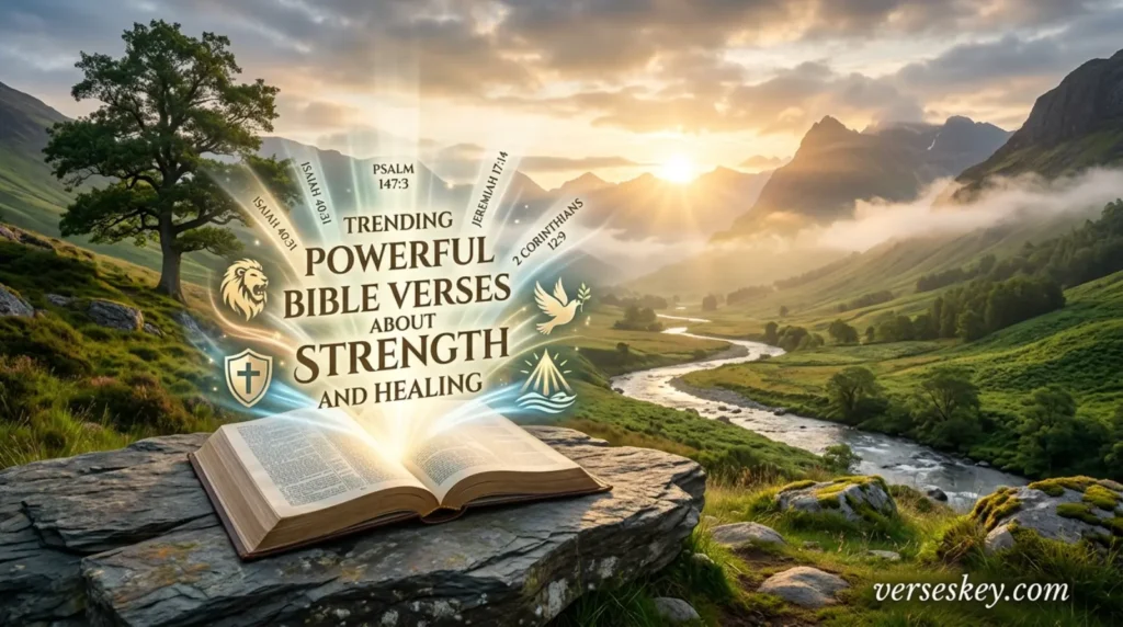 Trending Powerful Bible Verses About Strength and Healing