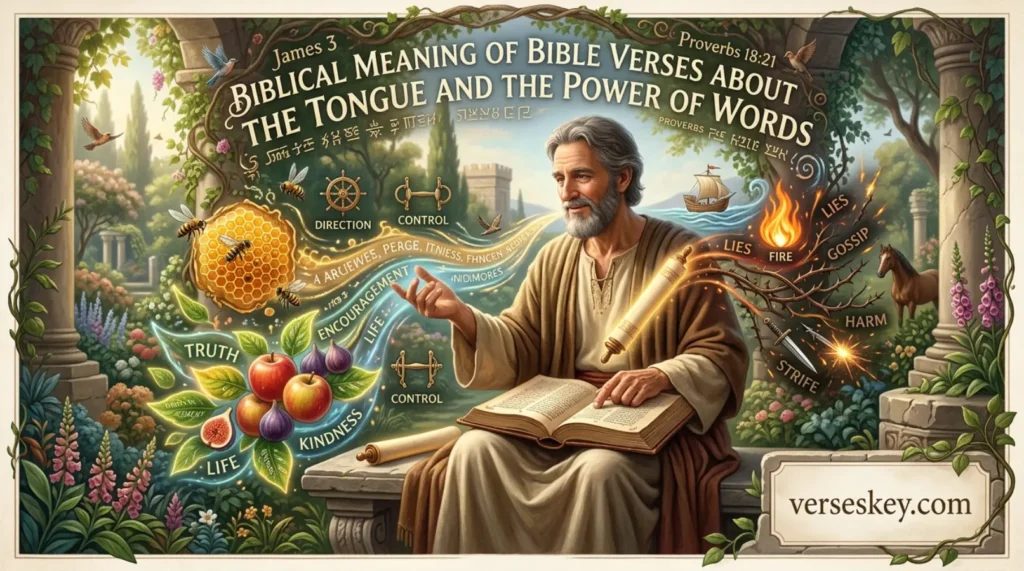 Biblical Meaning of Bible Verses About the Tongue