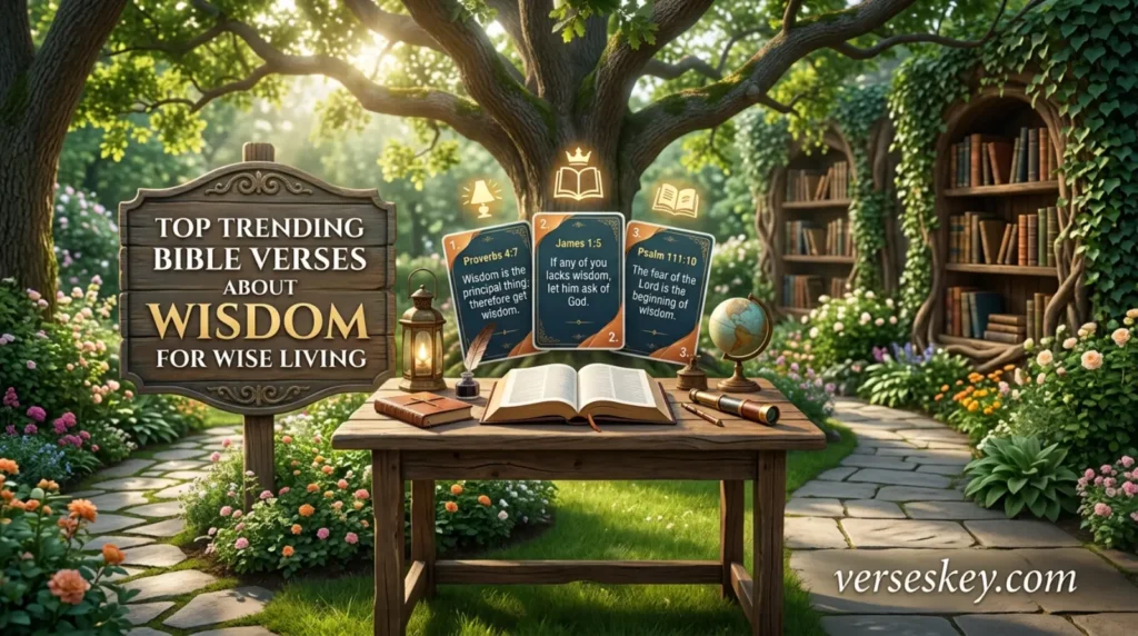 Top Trending Bible Verses About Wisdom for Wise Living