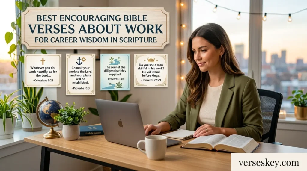 Best Encouraging Bible Verses About Work for Career Wisdom in Scripture
