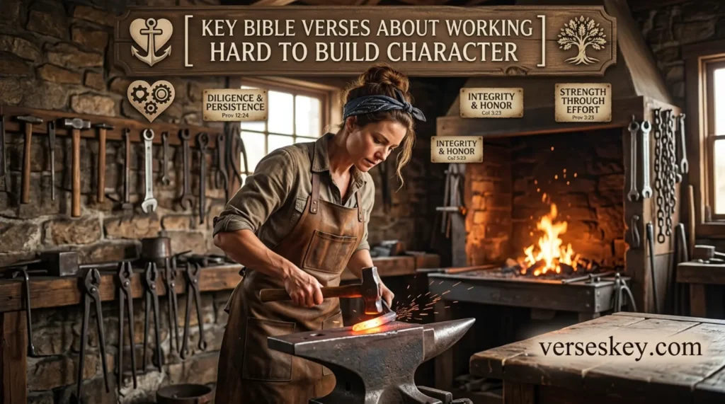 Key Bible Verses About Working Hard to Build Character